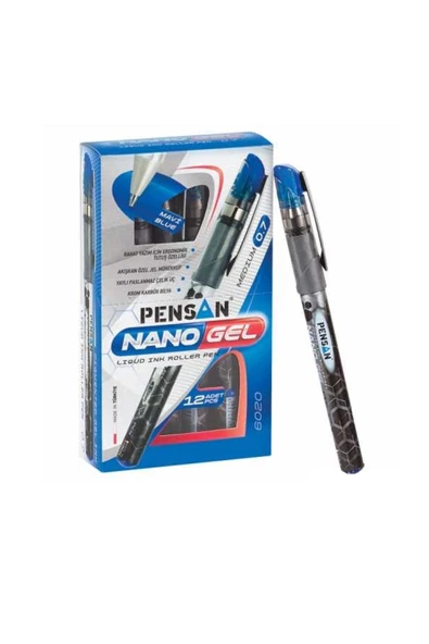 Dağtaş Kırtasiye Pensan 6020 Nano Gel Kalem 12 Adet - 4