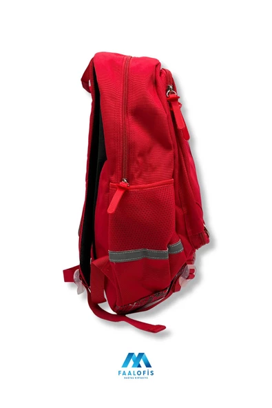 Color Bags Ultra Kalite İç Organizerli Reflektörlü Su Geçirmez Sırt Destekli Okul Çantası B3 - 4