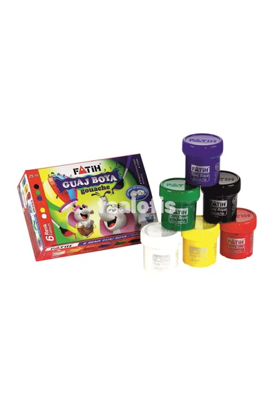 Fatih Guaj Boya 6 Renk 25ml