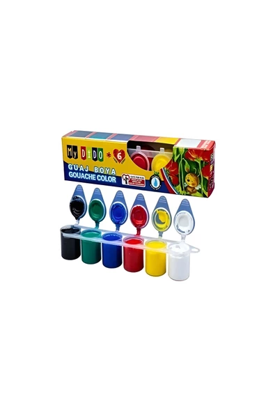 Dağtaş Kırtasiye My Dido Guaj Boya 6x22ml