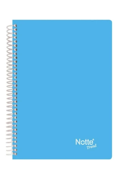 Notte Trend A4 80 Yaprak Kareli Defter Spiralli - 4