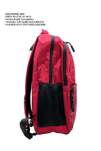 Color Bags Ortopedik Okul Çantası Yağmura Dayanıklı B9 - 6