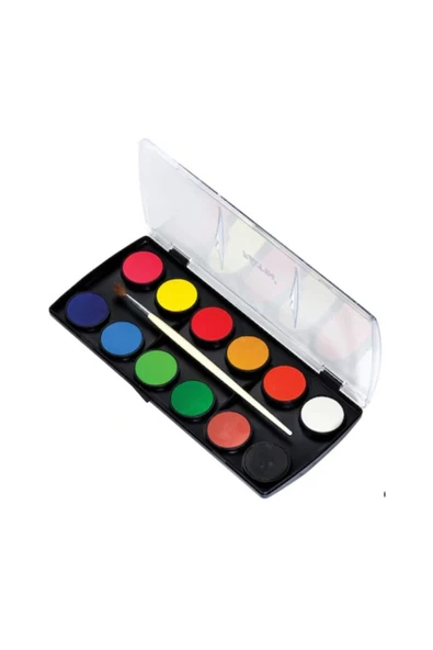 Dağtaş Kırtasiye Fatih S-12 Sulu Boya 12 Renk Big Size - 4