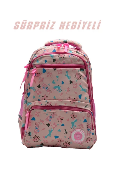Color Bags Ortopedik Okul Çantası Yağmura Dayanıklı İç Organizerli B4