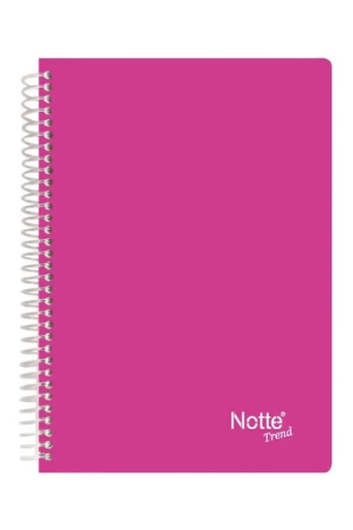 Notte Trend A4 120 Yaprak Kareli Defter Spiralli - 6