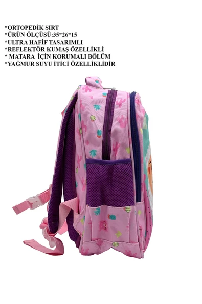 Color Bags Ortopedik Okul Çantası Yağmura Dayanıklı B11 - 8