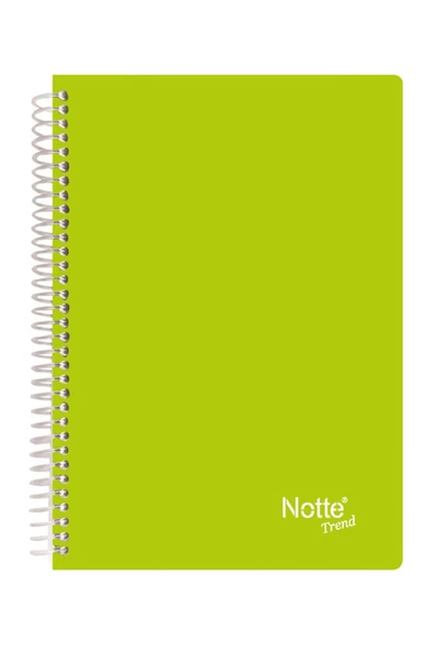 Notte Trend A4 80 Yaprak Kareli Defter Spiralli - 8