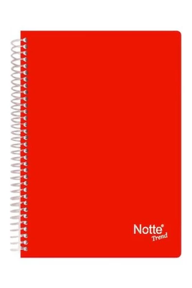 Notte Trend A4 80 Yaprak Kareli Defter Spiralli - 2