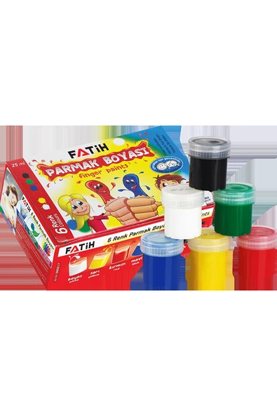 Fatih Parmak Boyası 6 Renk 25ml - Resim 7