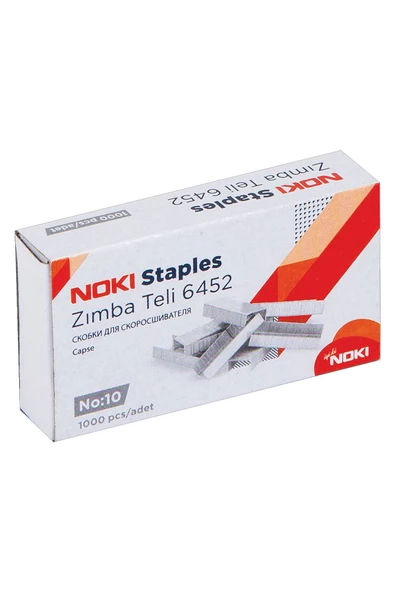 Dağtaş Kırtasiye Noki Zımba Teli No:10 10 Paket ürün görseli 1