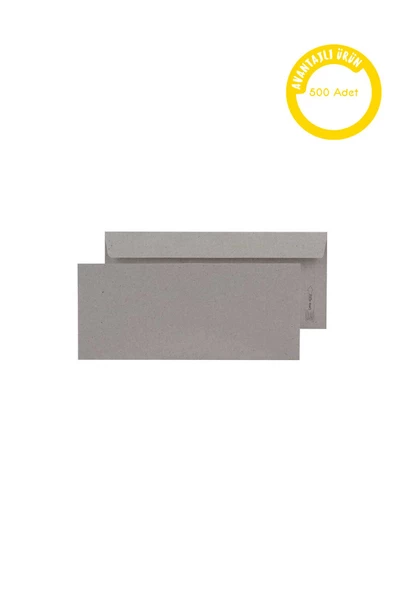Dağtaş Kırtasiye Asil Doğan Diplomat Zarf 10.5X24 90 gr Silikonlu İ.Kraft 500 Adet - 6