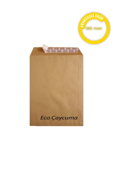 Dağtaş Kırtasiye Asil Doğan Torba Zarf 24X32 125 gr Silikonlu Eko Çaycuma 250 Adet - 8