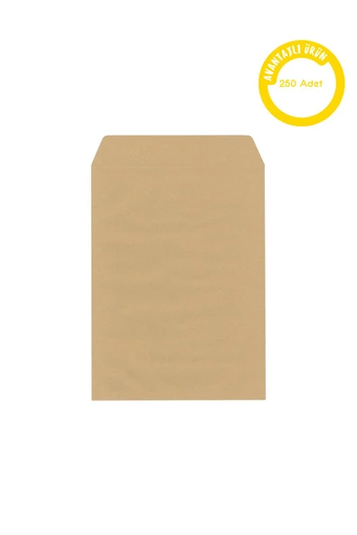 Dağtaş Kırtasiye Asil Doğan Torba Zarf 24X32 100 gr Silikonlu Formula 250 Adet - 8