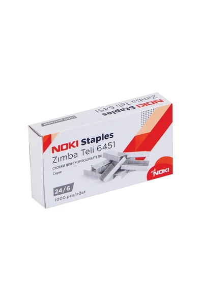 Dağtaş Kırtasiye Noki Zımba Teli 24/6 10 Paket - 2