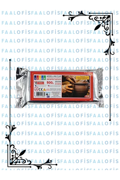 Südor Kaliteli Kil Hamuru 500 GR Kahverengi - 5