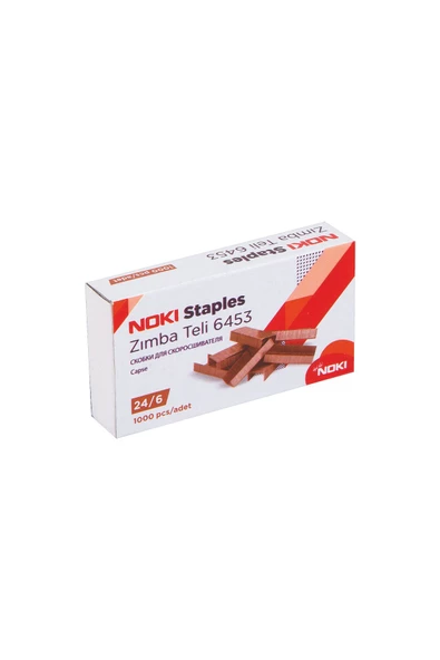 Dağtaş Kırtasiye Noki Zımba Teli No:10 10 Paket Gold - 2