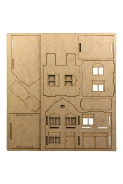 Dağtaş Kırtasiye Südor Ahşap Maket Konak - 6