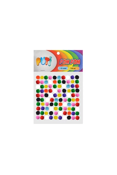 Dağtaş Kırtasiye PUTİ POM POM 10MM - 6