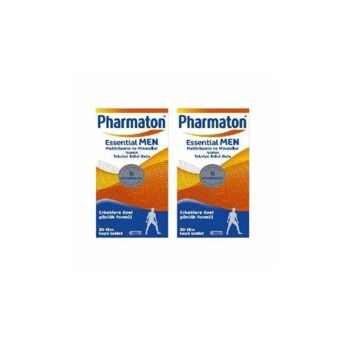 Pharmaton Essential Men Takviye Edici Gıda 30 Tablet - 2 Adet