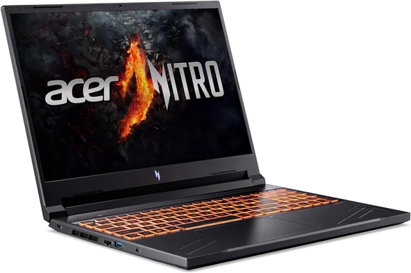 Acer Nitro V16 ANV16-41 Amd R7 8845HS Aı 24GB Ddr5 2tb SSD 8GB/RTX4060 WINDOWS11PRO 16" 165Hz Wxuga IPS Taşınabilir Bilgisayar WNHQRUEY00343+WEBLEGELSINÇANTA - Resim 2