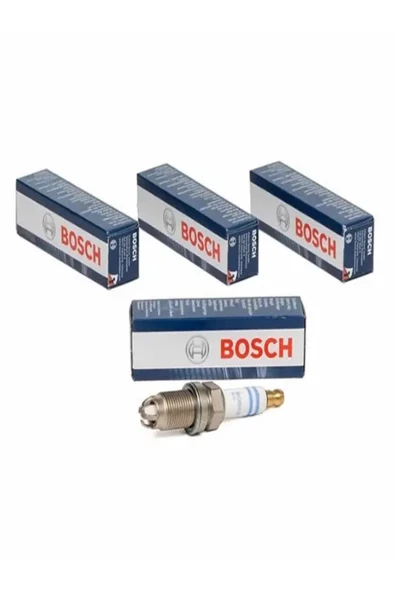 Bosch Volkswagen Passat B6 2005-2010 Ateşleme Buji Takımı 1.6 Fsi Blf Motor 4 TIRNAK/4 ADET