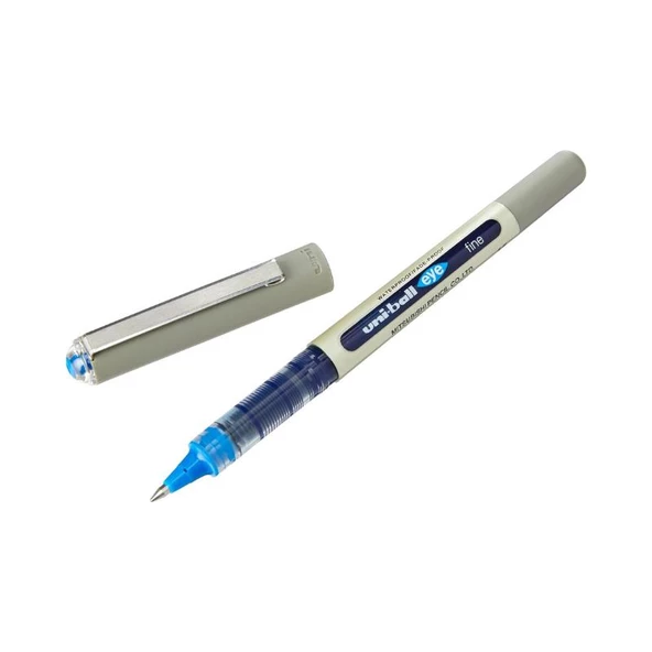 Uni-Ball UB-157 Roller Kalem Eye Fine Bilye Uç 0.7 MM Mavi - 2