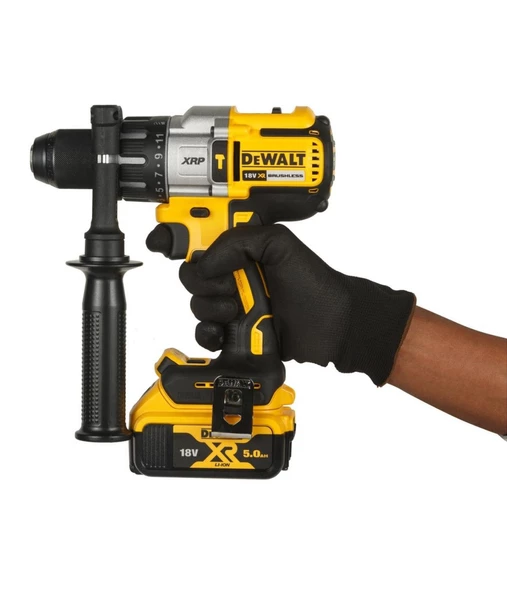 Dewalt 18V 5.0 Ah Li-ion Çift Akülü Kömürsüz Profesyonel Darbeli Matkap DCD996P2-QW - 2