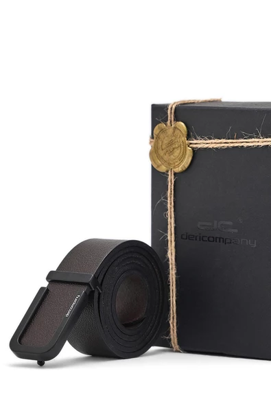 Erkek Kahverengi Deri Kemer 112536 - 5