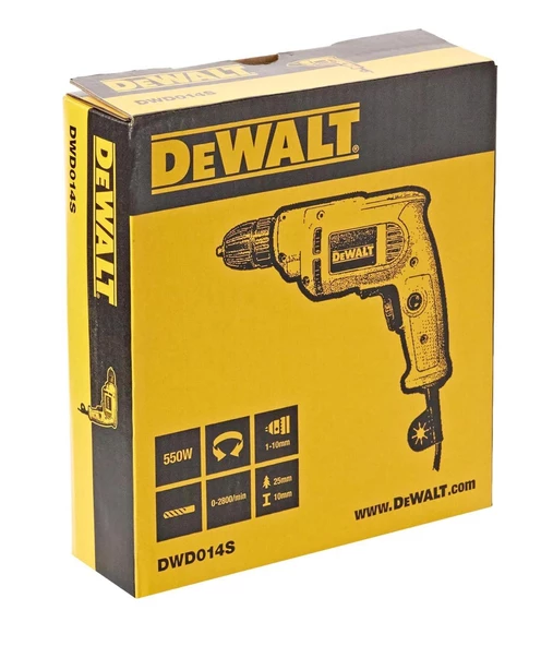 Dewalt 550 W Darbesiz Matkap DWD014S - 5