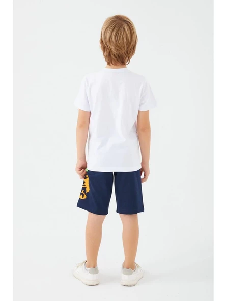 DISNEY MICKEY MOUSE ERKEK ÇOCUK BERMUDA TAKIM D4789-3 - 6