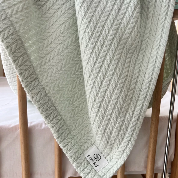 Pike Takımı Bebek Örgü Desen-Açık Yeşil - 5