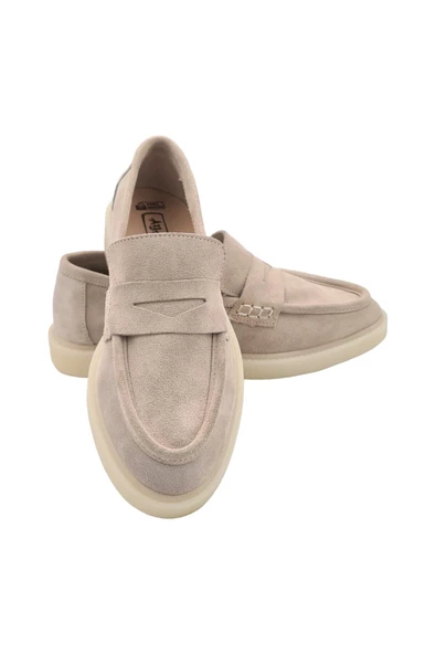 Gerçek Deri Premium Süet Rahat Günlük Kadın Ayakkabı - 3