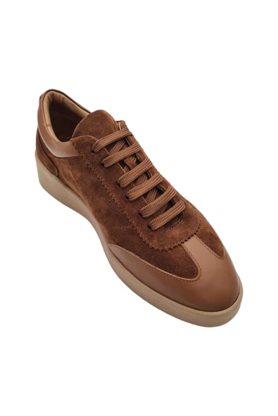 Gerçek Deri Günlük Kadın Sneakers - 7