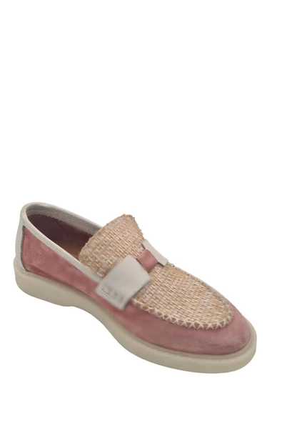 Hakiki Deri Keten Detaylı Kadın Ayakkabı Loafer Babet Makosen - 7