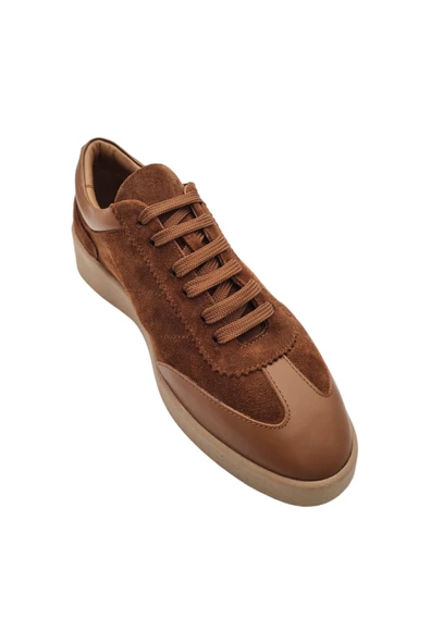 Gerçek Deri Günlük Kadın Sneakers - 3