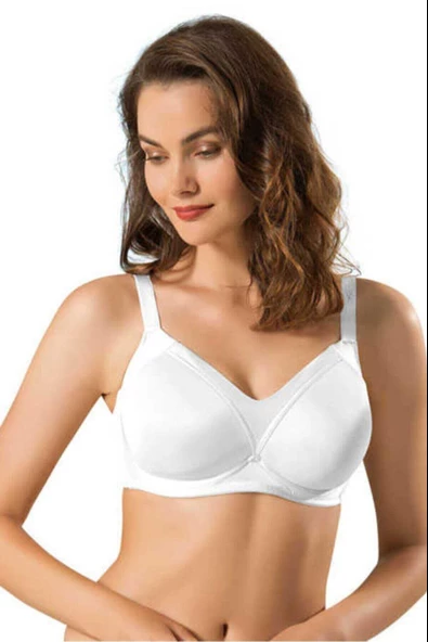 Le Jardin Kadın Toparlayıcı Telsiz Soft ( B-C) Cup Sütyen 9150  Beyaz 100B