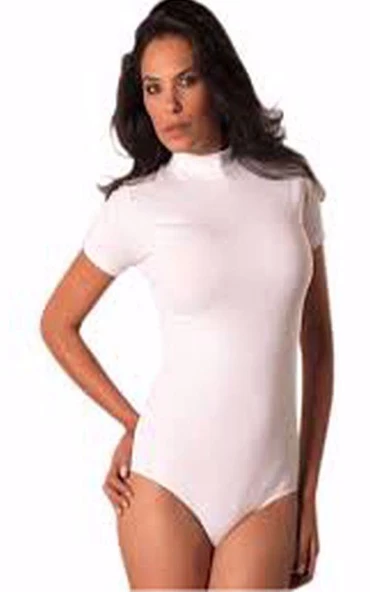 ANIT 4056 BALIKÇI YAKA KISA KOL - 1 ADET  Beyaz M ürün görseli