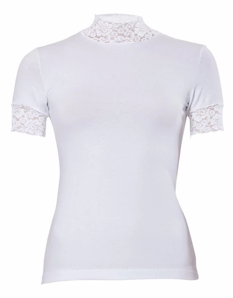 ANIT 2180 DANTELLİ BALIKÇI T-SHİRT 3 Adet   Beyaz XL ürün görseli