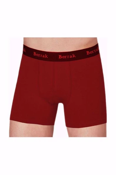 Berrak 4476 Erkek Modal Likralı Boxer 2 Adet  L Bordo