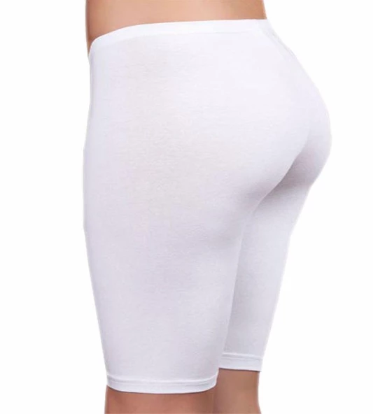 ANIT 3007 BAYAN KISA TAYT - 1 ADET  Beyaz XL