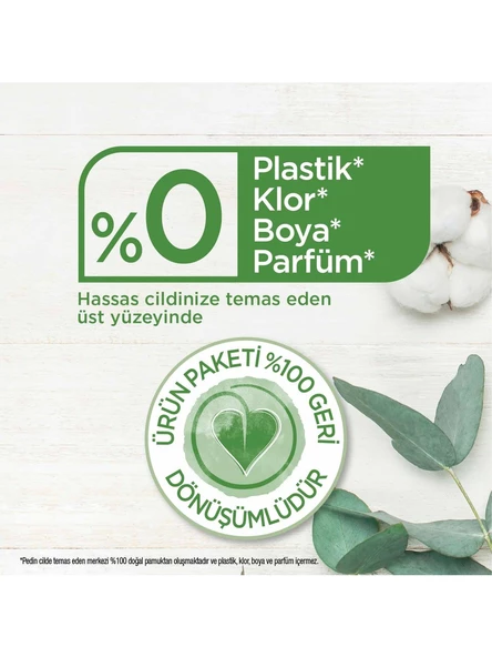 Kotex Gece Natural 14 Gece Hijyenik Ped - Resim 3