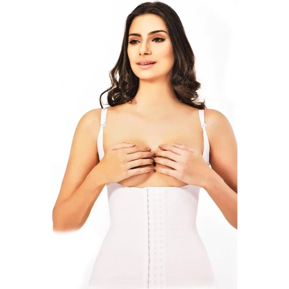 ELİTE LİFE 975 AGRAFLI BEL KORSE  Beyaz L - XL ürün görseli