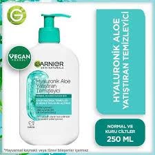 Garnier Hyaluronik Aloe Nemlendiren ve Yatıştıran Temizleyici 250 ML