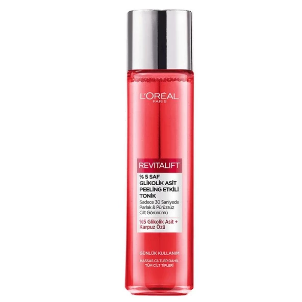 Loreal Paris Revitalift Peeling Etkili Tonik 180ml