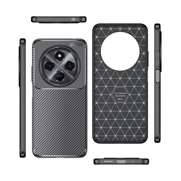 Xiaomi Redmi 14C 4G Kılıf Zore Negro Silikon Kapak - 11