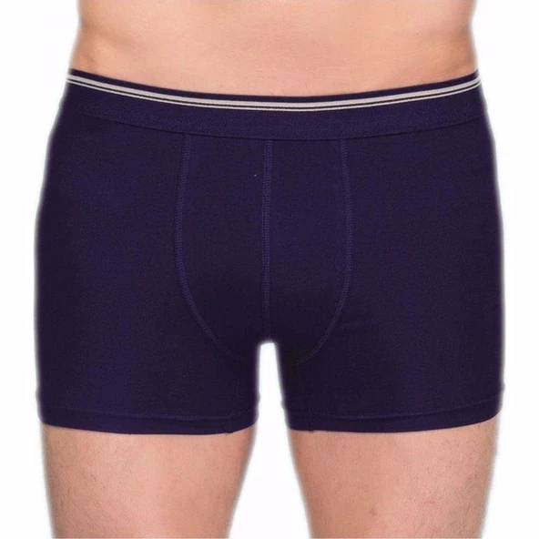 Berrak 1097 Erkek Likralı Esnek Boxer 2 Adet  Lacivert 2XL - Resim 2