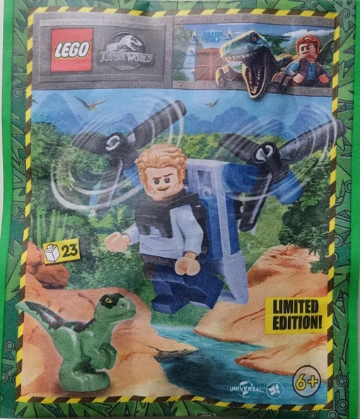 LEGO Jurassic World 122328 Owen with Jetpack