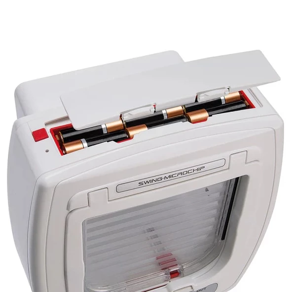 Ferplast Swing Microchip White Çipli Kedi Kapısı - 7