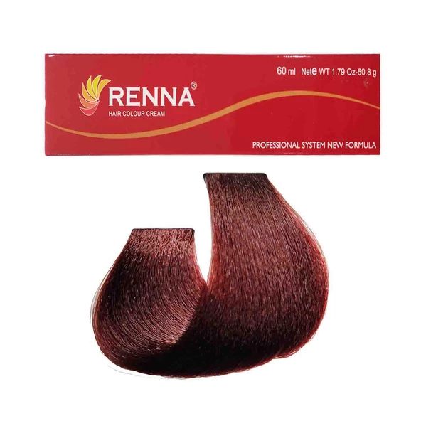 Renna Saç Boyası Tüp 60 ml - 5.0 Açık Kahve