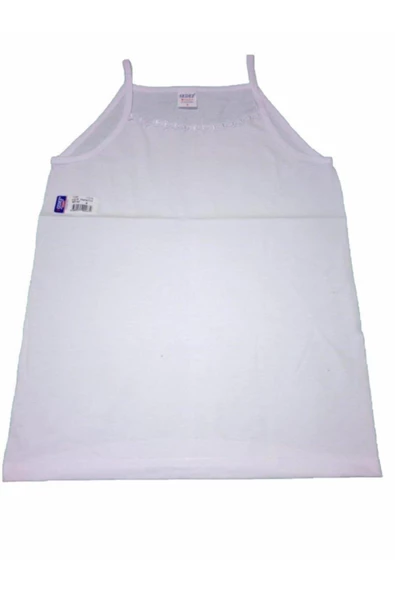 Sedef Yıldızı Kız Çocuk İp Askılı Papatya Atlet 1038 - 6 Adet   Beyaz 4 (7-8 YAŞ) ürün görseli